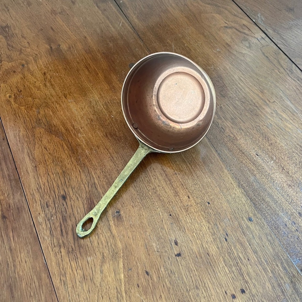 Vintage French Copper Ladle